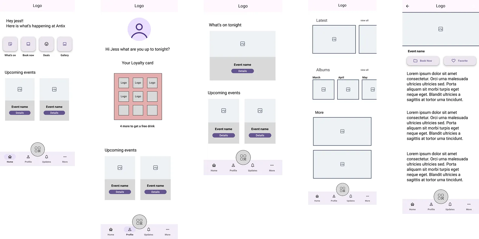 Wireframes